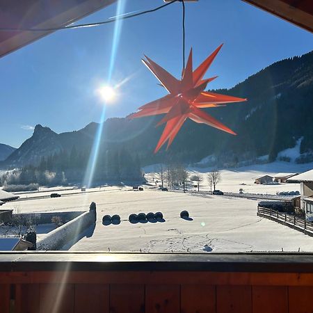 Ferienwohnung Mit Bergblick Унтерамергау Екстериор снимка