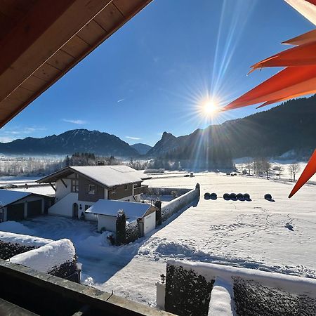 Ferienwohnung Mit Bergblick Унтерамергау Екстериор снимка