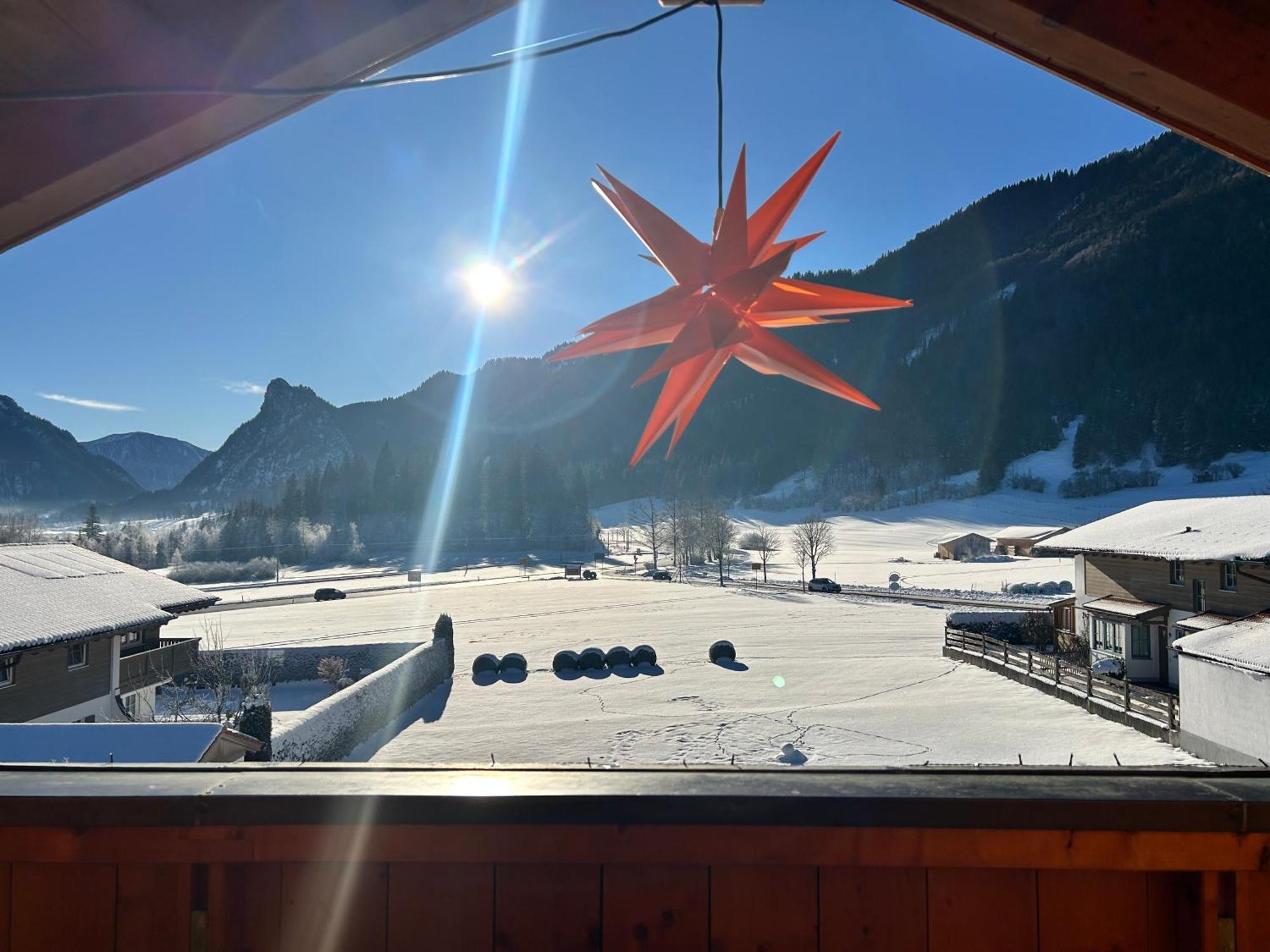 Ferienwohnung Mit Bergblick Унтерамергау Екстериор снимка